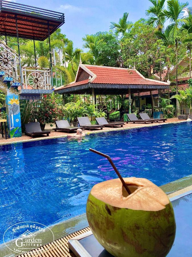 Garden Village Guesthouse&Pool Bar Siem Reap Extérieur photo